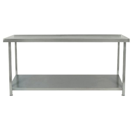 Commercial Stainless Steel Centre Table | Kitchen Prep Table | Fully Welded with Undershelf | 1200x600mm | Parry