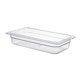 Polycarbonate Gastronorm Pan | 1/3 GN Container | 65mm Deep | Cambro DM737