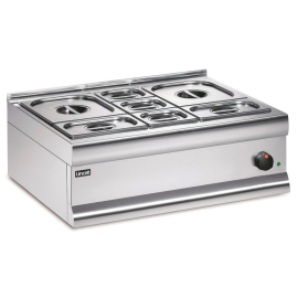 Lincat BM7B Silverlink 600 Electric Counter-top Bain Marie - Dry Heat - Gastronorms - Base  Dish Pack 