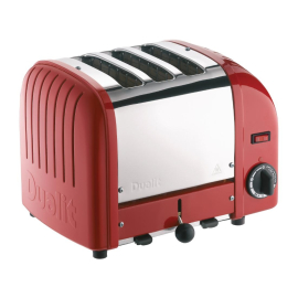 Dualit 3 Slice Vario Toaster Red 30085 CD323