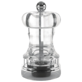 Acrylic Salt and Pepper Mill 102mm CE318