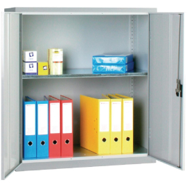 Standard Cupboard Grey 1 Shelf CF805