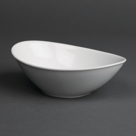 Royal Porcelain Classic White Salad Bowls 150mm CG059