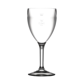 BBP Polycarbonate Wine Glasses 310ml CE Marked at 175ml and 250ml CG299
