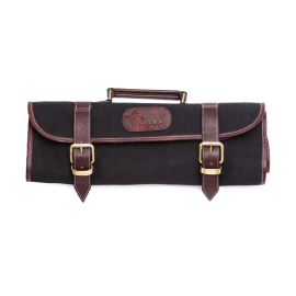 Professional Knife Bag | Chef Knife Roll | 9 Slots Canvas Kitchen Knife Carrier | Boldric CM555