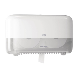 Coreless Toilet Roll Dispenser | Twin Roll Holder | Washroom Dispenser | Tork CT047