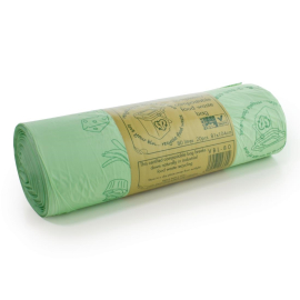 Compostable Bin Liners | Biodegradable Waste Bags | 80Ltr Capacity | Vegware CY581