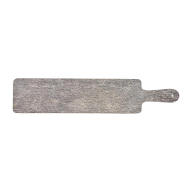 Melamine Large Handled Paddle | Serving Board | Distressed Wood Look | Churchill Alchemy DB121