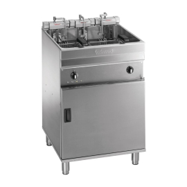 Valentine Evo 600P Freestanding Twin Basket Fryer with Filtration
