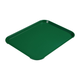 Fast Food Tray | Polypropylene Serving Tray | Green 410mm | Cambro DE313