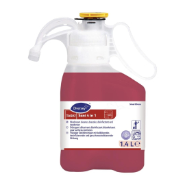 Washroom Cleaner | 4-in-1 Super Concentrate | 1.4 Litre SmartDose | TASKI Sani DE378