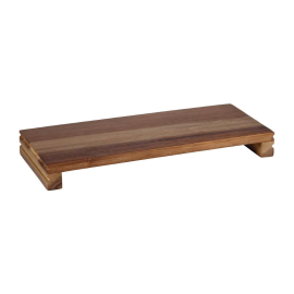 Wooden Presentation Board | Rectangular Buffet Platter | 396mm | Churchill Alchemy DF983