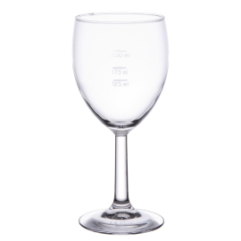 Arcoroc Savoie Grand Vin Wine Glasses 350ml CE Marked at 125ml 175ml and 250ml DK886