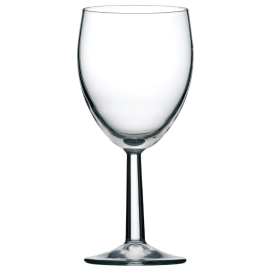 Saxon Nucleated Wine Goblets 340ml CE Marked at 125ml 175ml and 250ml DL214