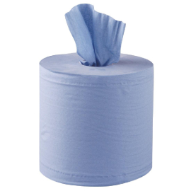 Jantex Centrefeed Blue Rolls 2ply 120m 6 Pack DL921