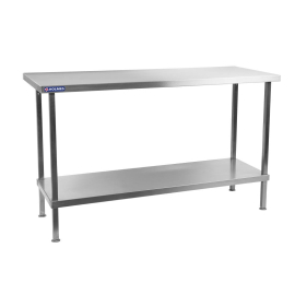 Commercial Stainless Steel Centre Table | Work Table | 1500mm Preparation Surface | Holmes DR044