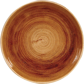 Stonecast Patina Coupe Bowls | Vintage Copper Bowls | 248mm | Churchill DR664