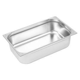 Vogue Heavy Duty Stainless Steel 1/1 Gastronorm Pan 150mm DW435