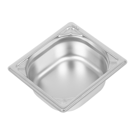 Vogue Heavy Duty Stainless Steel 1/6 Gastronorm Pan 65mm DW449