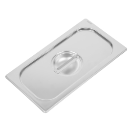 Vogue Heavy Duty Stainless Steel 1/3 Gastronorm Pan Lid DW457