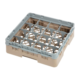 Glass Storage Rack | Cambro Camrack | 16 Compartments | 92mm Max Glass Height | Cambro DW550