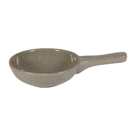 Small Skillet Pan | Cast Iron Serving Pan | Peppercorn Grey 230mm | Churchill DW609