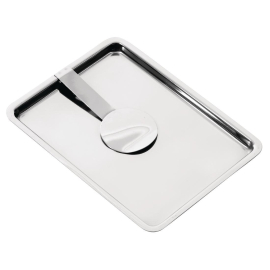 Olympia Curved Stainless Steel Tip Tray With Bill Clip F979