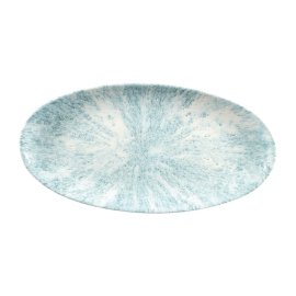 Stone Chefs Plates | Rectangular Serving Plates | 347 x 173mm | Churchill Studio Prints Aquamarine FC147