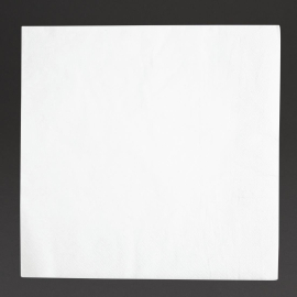 Dinner Napkins White | Disposable Paper Napkins | 400mm | 2000 Pack | Fiesta FE235