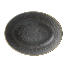 Deep Oval Bowl | Granite Bowl | 216 x 162mm | Dudson Evo FE300