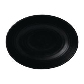 Deep Oval Bowl | Porcelain Serving Bowl | 216 x 162mm | Dudson Evo Jet FE315