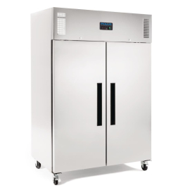 Polar G595 Double Door Freezer Stainless Steel 1200 Litre