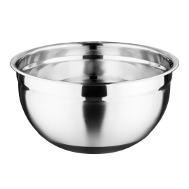 Vogue Stainless Steel Bowl with Silicone Base 8Ltr GG023