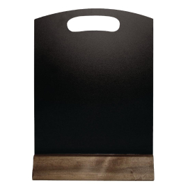 Freestanding Table Top Blackboard | Mini Chalkboard | 225 x 150mm | Olympia GG110