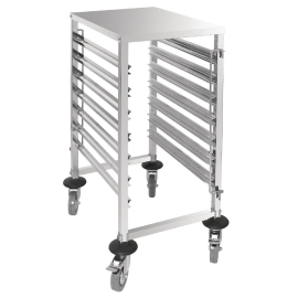 Vogue Gastronorm Racking Trolley 7 Level GG498