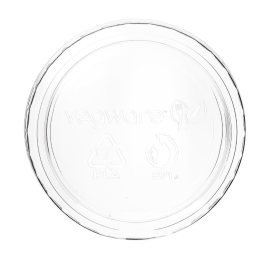 Vegware Compostable Cold Portion Pot Lids 59ml / 2oz GK104