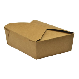 Vegware Compostable Paperboard No.5 Food Cartons 1050ml / 37oz GL859