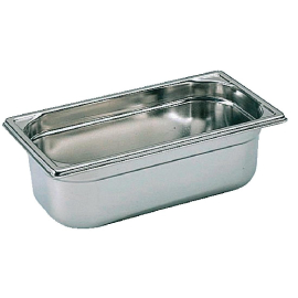 Bourgeat Stainless Steel 1/3 Gastronorm Pan 150mm K064
