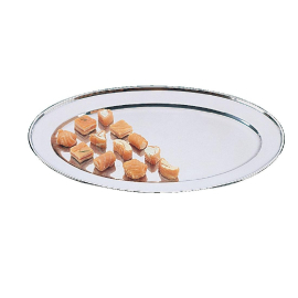 Oval Service Tray | Stainless Steel Serving Tray | 200mm | Olympia K360