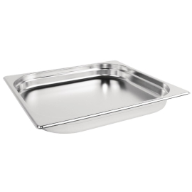 Vogue Stainless Steel 2/3 Gastronorm Pan 40mm K810