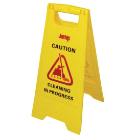 Jantex Cleaning in Progress Safety Sign L433