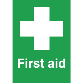 L965 First Aid Symbol Sign