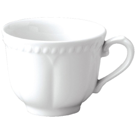 Churchill Buckingham White Elegant Tea Cups 220ml M525