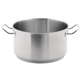 Vogue Stainless Steel Stew pan 9.5 Litre M941