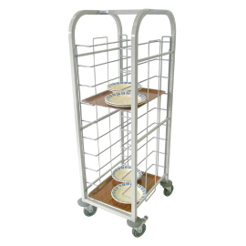 Craven Steel Self Clearing Trolley 10 Shelves P103