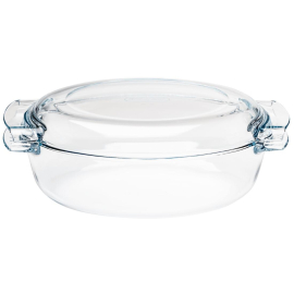 Pyrex Oval Glass Casserole Dish 4.5 Litre P591