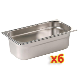 Gastronorm Container Kit 6 x 1/4GN S413