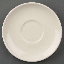 Olympia Ivory Stacking Saucers U107
