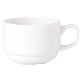 Steelite Simplicity White Stacking Slimline Cups 170ml V0101
