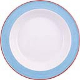 Steelite Rio Blue Soup Plates 215mm V3067